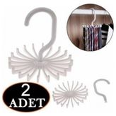 Depozee Kemer Askısı 20 Kancalı 2 Adet