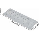 Depposite Silikon Tuile & Dekor Kalıbı Yaprak Desenli