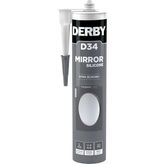 Derby D34 Ayna Silikonu Şeffaf - 320G - 01-Mavi