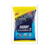 Derby Samurai 3 10+4 4'lü Paket Tıraş Bıçağı