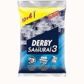 Derby Samurai 3 3 Bıçaklı 10+4 Promosyon Paket Tıraş Bıçağı