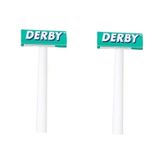 Derby Tek Bıçak Jilet 2'li