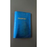 Deri Pasaport Kılıfı - 003-Lacivert