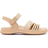 Derimod Kadın Bej Kalın Tabanlı Comfort Sandalet 26SFE46366F