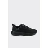 Derinet Comfort Taban Bağcıklı Kadın Sneaker - Siyah