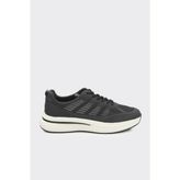 Derinet Comfort Taban Erkek Sneaker - Siyah - Beyaz