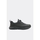 Derinet Ithal Malzeme Akıllı Bağcık Erkek Sneaker - Siyah