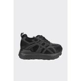 Derinet Kalın Taban Kadın Sneaker - Siyah