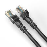 DERKAB 20 Metre CAT6 Network-Ağ-Ethernet Kablosu Siyah