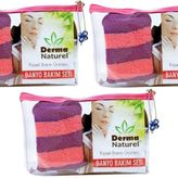 Derma Naturel 3x4 Parça Banyo Bakım Seti