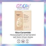 Dermal Rice Ceramide Glow Hydrogel Melting Yüz Maskesi 34 gr