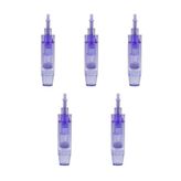 Dermapen İğnesi Dr. Pen Mavi Kapaklı 36 Pin X 5 Adet Set, Microblading İğnesi