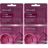 Dermokil 2x7.5 ml Pembe Kil Maskesi