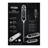Derwell Dijital TP300 Mutfak Termometresi | Bebek Maması, Süt ve Içecek Sıcaklığı Ölçüm Cihazı | Otomatik Kapanmalı Güvenli Isı Ölçer | Ev Tipi Hassas Gıda Termometresi Pil Dahil Ekonomik Hızlı Ölçüm