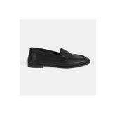 Desa Kadın Siyah Slip-On Deri Loafer