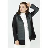 Desen 22221400 Siyah Kadın Mont