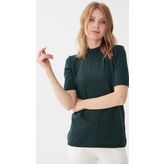 Desen Triko 02420345 Nefti Kadın Bluz