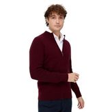 DESEN TRİKO Erkek Hakim Yaka Triko Yün Ceket Bordo Beden;M,Renk;Bordo dsnNM4996