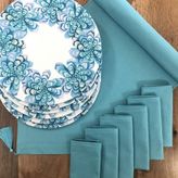 Desenİzmir Amerikan Servis Cam Güzeli Desen Takım 6 Supla, 6 Kumaş Peçete ve Runner Örtü 2 - 40 x 140 cm - Renkli