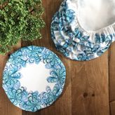Desenİzmir Amerikan Servis Supla Kılıfı Cam Güzeli Desen (6 Adet) - 40 x 40 cm - Renkli
