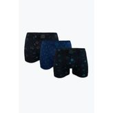Desenli Modal Erkek Boxer 3 Adet 3m251