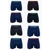 Desenli Modal Erkek Boxer 8 Adet 8m252