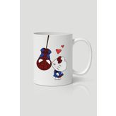 designedfy Hello Kitty - Spiderman Baskılı Kupa Bardak
