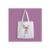 designedfy Winx Tecna Baskılı Bez Çanta