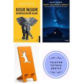 Destek Yayınları Kusur Imzadır Kusursuzluk Bir Yalan! - Melis Bozkurt + Kuzey Işıklarının Şarkısı + Telefon Tutucu
