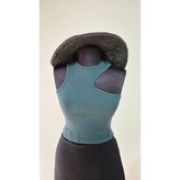 Detaylı Crop Atlet - 53-Yeşil