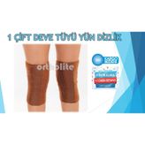 DEVE TÜYÜ YÜN DİZLİK - 1 ÇİFT