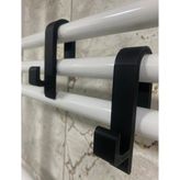 Devotech Havlupan Askısı ve Banyo Askısı 4 Adet - Mat Siyah