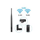 Devremarkt 6Dbi Sma Erkek Anten Dikey 20Cm Rf Wifi Sinyal Kuvvetlendirici 2.4Ghz 5.8Ghz 2G 3G 4G