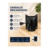 DEVSİT SEKRETER ÇALIŞMA SANDALYESİ MEKANİZMASI