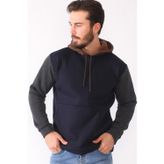 Dewberry 1040 Lacivert Erkek Sweatshirt