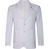 Dewberry C9059 Erkek Ceket Beyaz %100 Pamuk Günlük ve Ofis