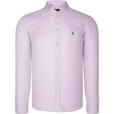 Dewberry G785 Erkek Gömlek Pembe Pamuklu Günlük ve Ofis - 3XL