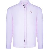Dewberry G974 Erkek Gömlek Açık Pembe Pamuklu Günlük ve Ofis - XL