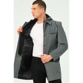 Dewberry PLT8335 Gri Erkek Palto