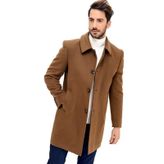Dewberry Plt8364 Camel Erkek Palto