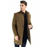 Dewberry PLT8367 Camel Erkek Palto