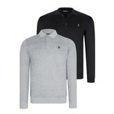 Dewberry V4007 Siyah Erkek Sweatshirt