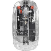Dexim Wireless 2.4Ghz & Bluetooth Kablosuz Şarj Edilebilir Şeffaf Sessiz Mouse