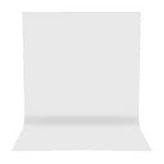 Deyatech 100 x 200 CM PVC Beyaz Fon Perde
