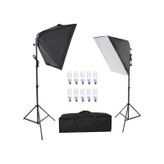 Deyatech Paraflaşh Softbox 50X70Cm 5 Duylu 2Li Video Kit