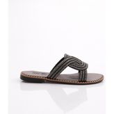 DGN 0302 Kadin Abiye Terlik - Platin