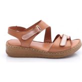 Dgn 07 Kadin Cirtli Sandalet - Taba