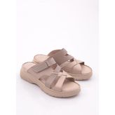 Dgn 335 Kadin Cirtli Terlik - Silver
