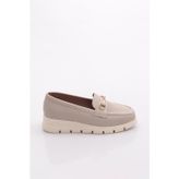 Dgn 6095 Kadin Kalin Taban Loafer Ayakkabi