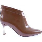 DGN K125-22K Taba Kadın İnce Topuklu Bootie Bot